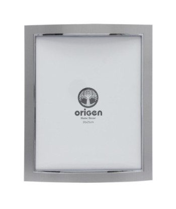 ORIGEN Home Decor Marco foto Marcos | Plateado Rectangular - 28x23x4cm