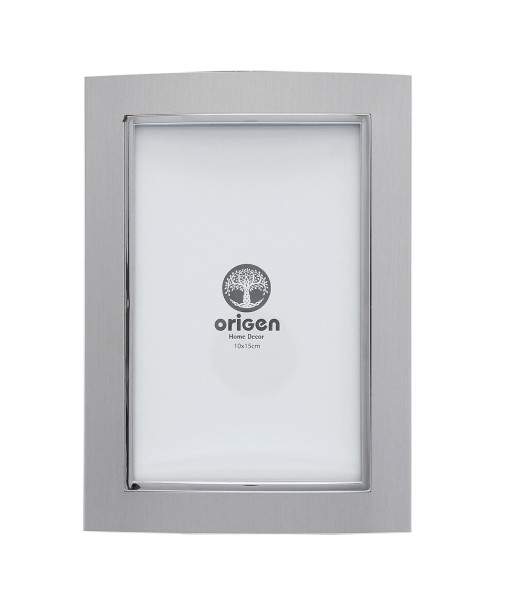 ORIGEN Home Decor Marco foto Marcos Plateado Rectangular 18x13x3cm