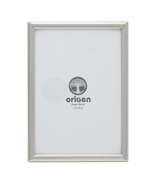 ORIGEN Home Decor Marco foto Marcos Plateado Rectangular 18x13x2cm