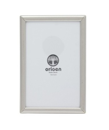 ORIGEN Home Decor Marco foto Marcos Plateado Rectangular 16x11x2cm