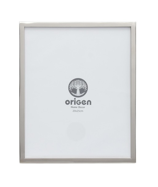 ORIGEN Home Decor Marco foto Marcos Plateado Rectangular - 27x22x2cm