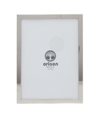 ORIGEN Home Decor Marco foto Marcos Plateado Rectangular - 20x14x2cm
