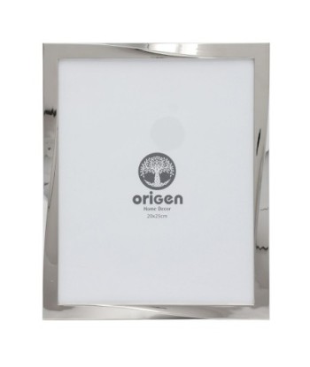 ORIGEN Home Decor Marco foto Marcos Plateado Rectangular 27x22x2cm - Marco de Alta Calidad y Diseño Elegante
