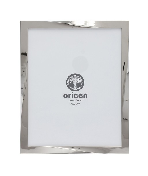 ORIGEN Home Decor Marco foto Marcos Plateado Rectangular 27x22x2cm - Marco de Alta Calidad y Diseño Elegante