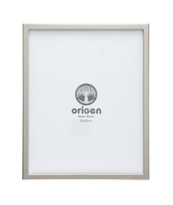 ORIGEN Home Decor Marco foto Marcos Plateado Rectangular 26x21x2cm - Marco de alta calidad y diseño elegante para