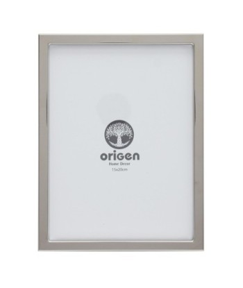 ORIGEN Home Decor Marco foto Marcos Plateado Rectangular 21x16x2cm