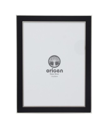 ORIGEN Home Decor Marco foto Marcos Negro Rectangular - 23x18x2cm