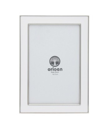 ORIGEN Home Decor Marco foto Marcos Blanco Rectangular 18x12x2cm