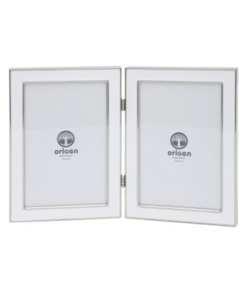 ORIGEN Home Decor Marco foto Marcos | Blanco Rectangular - 18x25x3cm