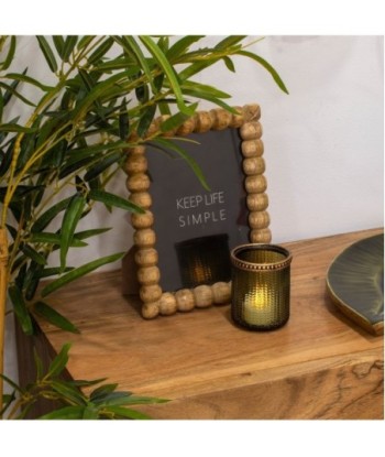 ORIGEN Home Decor Portavelas 3U Jarrones Y Portavelas Verde - 8x7x7cm