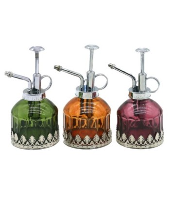 ORIGEN Home Decor Pulverizadores 3U Jarrones Y Portavelas Verde - 16x10x9cm