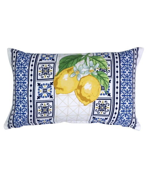 Cojín decorativo de limones 30x50cm, relleno suave, ideal para hogar, sofá, cama, estilo moderno y fresco