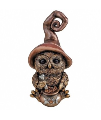 ORIGEN Home Decor Buho Buhos | Figura de Búho Marrón - 19x11x10cm
