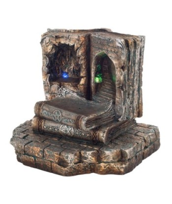 ORIGEN Home Decor - 12 Buhos De La Suerte | Figura de Búho Marrón - 18x20x17cm