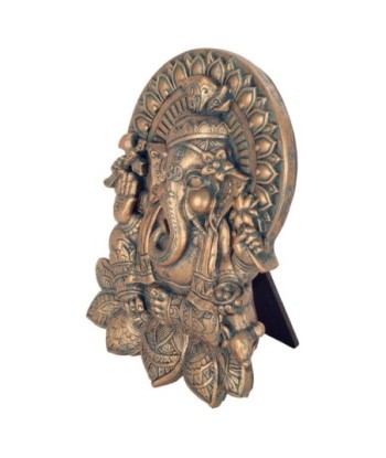 ORIGEN Home Decor Ganesha Budas Figura Diosa Gris - 18x13x3cm