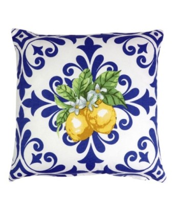 Cojín Decorativo de Limones 45x45cm, Relleno Suave, Ideal para Sofás y Decoración de Interiores