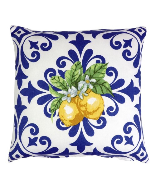 Cojín Decorativo de Limones 45x45cm, Relleno Suave, Ideal para Sofás y Decoración de Interiores