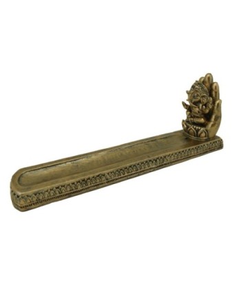 ORIGEN Home Decor Quemador Incienso Ganesha Complementos Natura Marrón 9x29x5cm