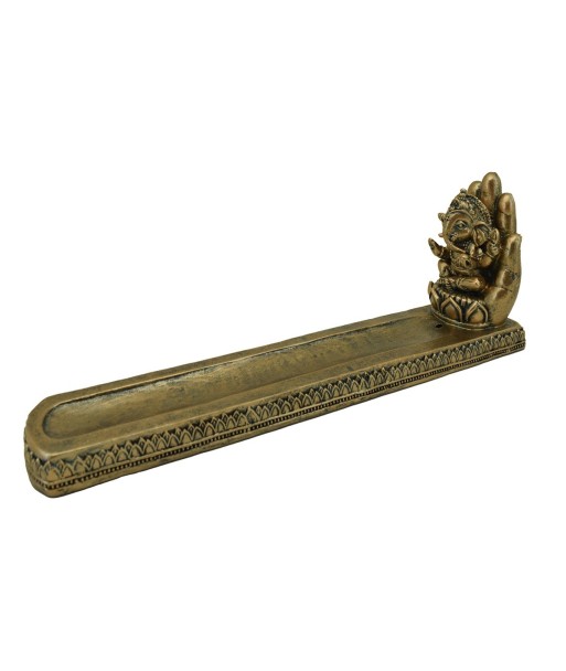 ORIGEN Home Decor Quemador Incienso Ganesha Complementos Natura Marrón 9x29x5cm