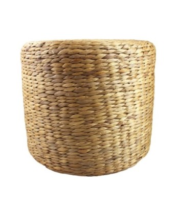 Puff de Jacinto de Agua Natural para Decoración del Hogar
