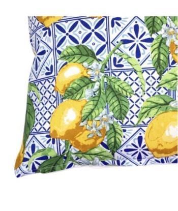 Cojín decorativo de limones 45x45cm, ideal para dar un toque fresco y alegre a tu hogar, perfecto para cualquier