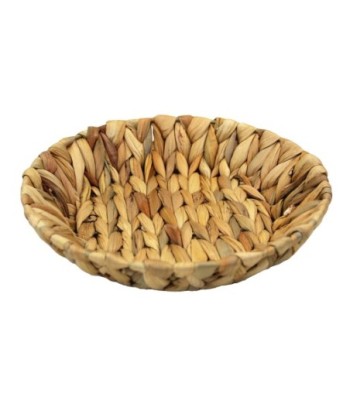 Bandeja Redonda de Decoración Natural de Jacinto de Agua