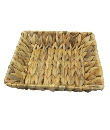 Bandeja Cuadrada de Jacinto de Agua - Ideal para Decoración del Hogar