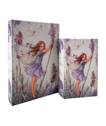 ORIGEN Home Decor Caja Libro 2U Plateado Rectangular - 27x18x7cm