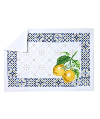 Salvamantel Limones 100% Algodón, Ideal para Decorar la Mesa, Aporta Estilo y Elegancia a tus Comidas, Textil