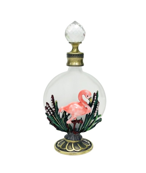 ORIGEN Home Decor Botella De Perfume Miniaturas Gris - 13x7x3cm
