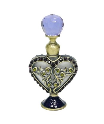 ORIGEN Home Decor Botella De Perfume Miniaturas | Botella Gris - 8x5x2cm