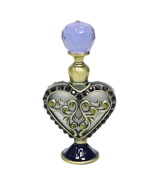 ORIGEN Home Decor Botella De Perfume Miniaturas | Botella Gris - 8x5x2cm