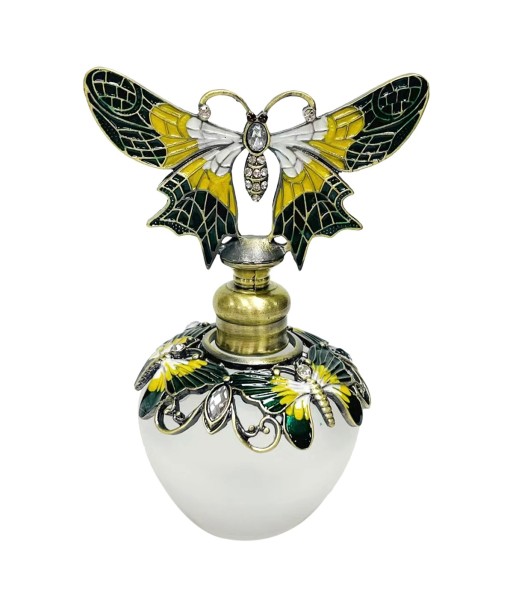 ORIGEN Home Decor Botella De Perfume Miniaturas | Botella Negro - 11x7x6cm