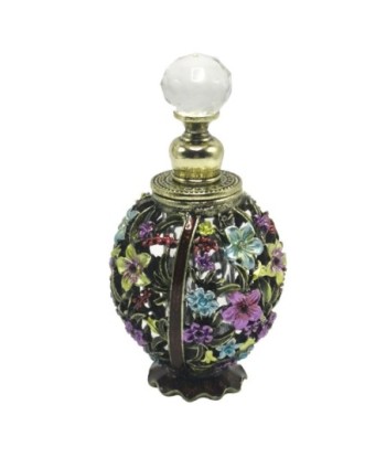 ORIGEN Home Decor Botella De Perfume Miniaturas Gris - 10x5x5cm