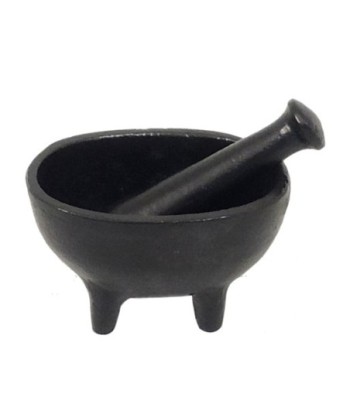Cuenco de hierro fundido resistente y duradero para cocina y decoración del hogar