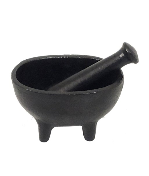 Cuenco de hierro fundido resistente y duradero para cocina y decoración del hogar