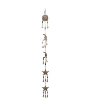 Movil Sol Luna Estrella Colgante Metal Decorativo Vertical Horizontal