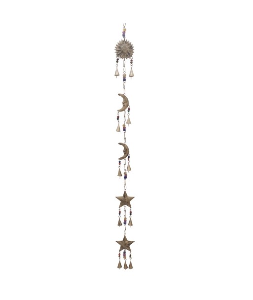 Movil Sol Luna Estrella Colgante Metal Decorativo Vertical Horizontal