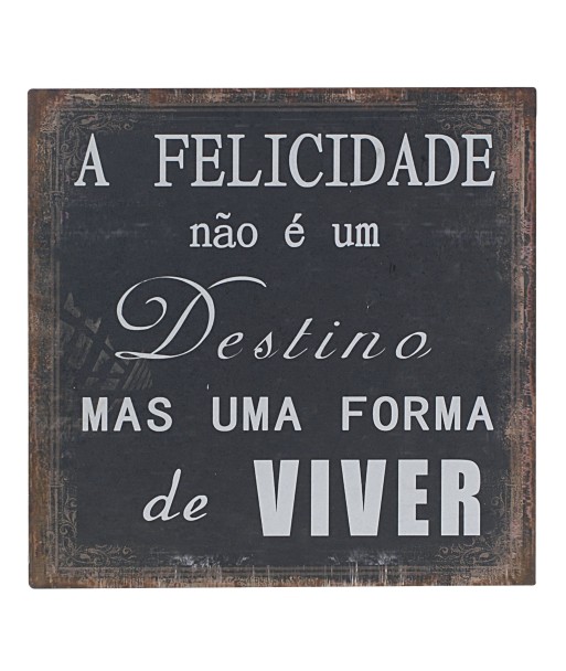 ORIGEN Home Decor - Adorno pared portugués  Adorno Pared | Placas Metal Negro - 30x0x30 cm