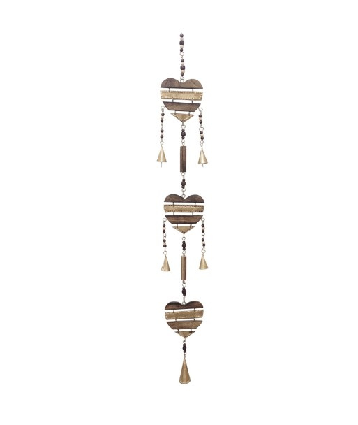 Móvil Corazones Decorativo para Colgar en Casa - Adorno de Metal