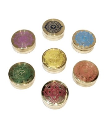 Caja incienso 7 chakra - Regalo espiritual para meditación y relajación