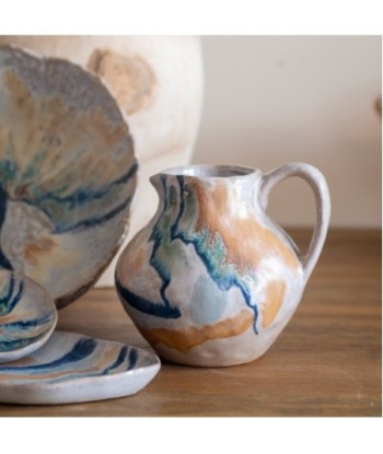 ORIGEN Home Decor Jarron Jarrones Y Portavelas Plateado 16x17x16cm