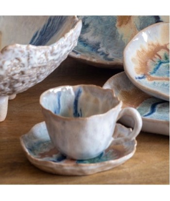 ORIGEN Home Decor Plato Con Taza Jarrones Y Portavelas Plateado - 6x11x11cm