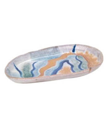 ORIGEN Home Decor Bandeja Jarrones Y Portavelas Plateado - 3x23x14cm