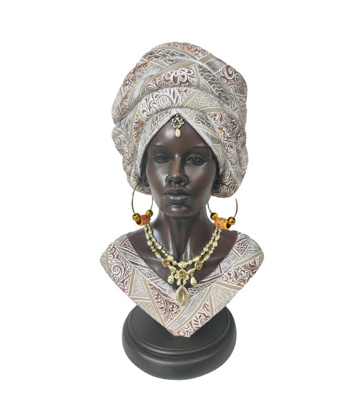ORIGEN Home Decor Africana Africanas Y Elefantes | Gris - 38x21x16cm