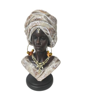 ORIGEN Home Decor Africana Africanas Y Elefantes Gris - Figura Decorativa de Resina 27x15x12cm