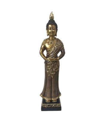 ORIGEN Home Decor Buda Budas Figura de Buda Dorado 36x10x7cm Resina Alta Calidad