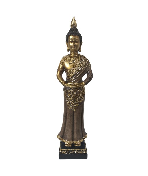 ORIGEN Home Decor Buda Budas Figura de Buda Dorado 36x10x7cm Resina Alta Calidad