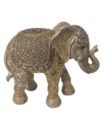 ORIGEN Home Decor Elefante Africanas Y Elefantes Figura de Elefante Gris 19x22x9cm