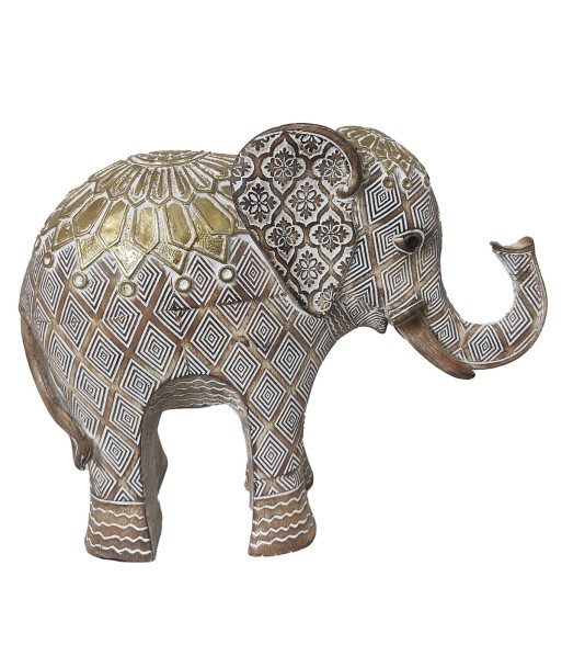 ORIGEN Home Decor Elefante Africanas Y Elefantes Figura de Elefante Gris - 20x25x9cm